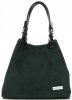 Kožené kabelka shopper bag Vittoria Gotti lahvově zelená V90047CH